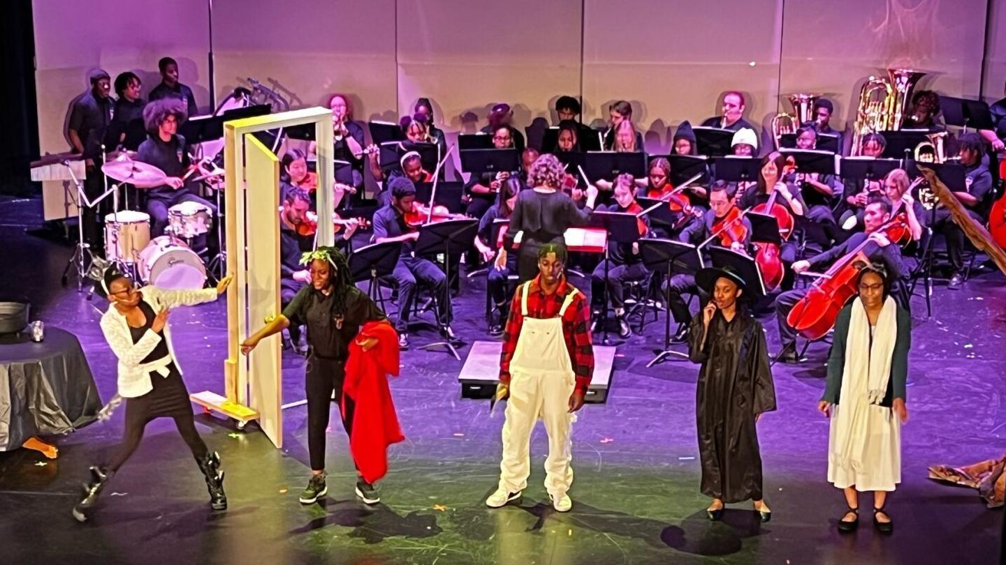 A perfect harmony: Grand Center Arts Academy and 最新杏吧原创 Symphony Orchestra build dynamic partnership across Grand Boulevard